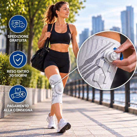 KneePro™ Supporto Regolabile con Rotella