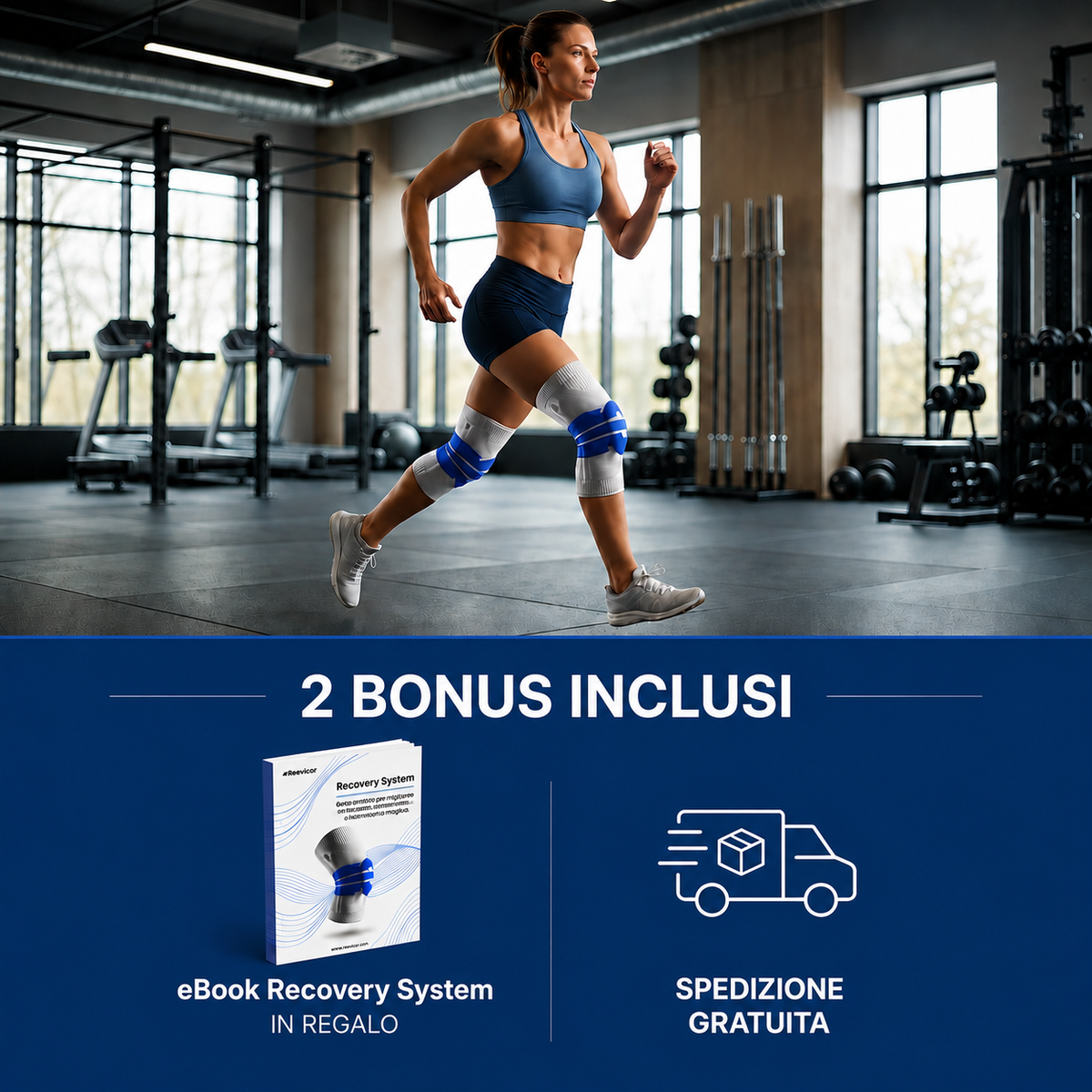 KneePro™ Ginocchiera Compressiva 360°
